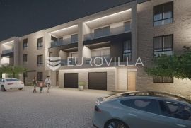 Pula, Valdebek - moderni i kvalitetni trosobni stan u prizemlju s vrtom, NKP 72,25 m2 - top lokacija, Pula, Appartment