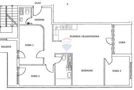 Zagreb, Črnomerec, stan 91m2 3SS+DB + parking, Črnomerec, Stan