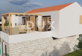 ZADAR, RTINA - Projekt s dozvolama za gradnju 6 luksuznih vila, Ražanac, Земля