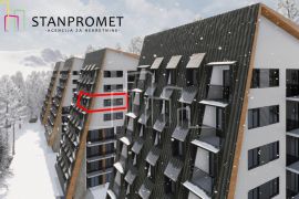 Apartman dvije spavaće 48m2 u izgradnji Ski Centar Ravna Planina, Wohnung
