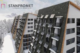 Apartman komforan dvije spavaće od 53,64m2 izgradnji Ski Centar Ravna Planina, Appartement