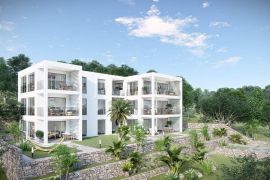 Prekrasan apartman s pogledom na Kvarnerski zaljev, Omišalj, Kвартира