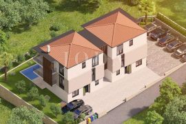 Njivice - dvoetažni apartman u blizini plaže, Omišalj, Διαμέρισμα