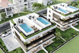 Luksuzni apartman u izgradnji s bazenom i terasom, grad Krk, Krk, Διαμέρισμα