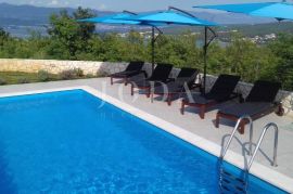 Prekrasna villa s panoramskim pogledom na more, Dobrinj, House