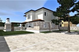 Nova samostojeća villa s bazenom, okolica Vrbnika, Vrbnik, Kuća