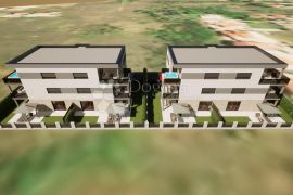 Penthouse - pogled more, Privlaka, Appartamento