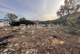 Istra, Labin - građevinsko zemljište na top lokaciji s pogledom na more, 1126 m2, Raša, Zemljište