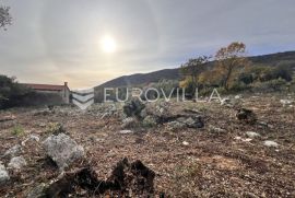 Istra, Labin - građevinsko zemljište na top lokaciji s pogledom na more, 1126 m2, Raša, Terrain