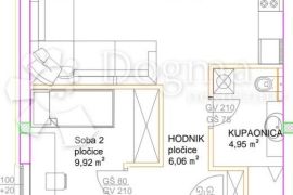 Elegantni stan novogradnja Čiovo  (s1), Trogir, شقة