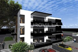 Istra, Medulin, stan u izgradnji s pogledom na more, 58 m2, Medulin, Appartement