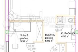 Izvrstan stan  novogradnja Čiovo, Trogir, Appartment