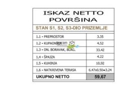 Istra, Ližnjan, stan 124m2, 2SS+DB, parking, vrt, NOVO!! #prodaja, Ližnjan, Kвартира