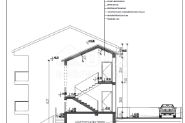 OPATIJA, VOLOSKO- građevinsko zemljište  640m2 S GRAĐ. DOZVOLOM!!! i pogledom na more za stambenu zgradu – stanove/apartmane/  obiteljsku kuću / villu / kuću za iznajmljivanje- odmor s bazenom, Opatija, Γη