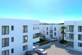 Trogir Čiovo Okrug Gornji novogradnja 62,42 m2 vrhunski stan, Okrug, Kвартира