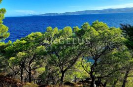 Omiška Rivijera - građ.zemljište PRVI RED DO MORA, pristup plaži, Omiš, Tierra