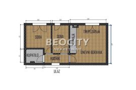 Voždovac, Lekino brdo, Kralja Bodina, 2.5, 46m2, Voždovac, Apartamento