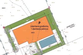 Građevinsko zemljište Prodaja građevinske parcele sa projektom, BIBIĆI!!, Svetvinčenat, Terrain