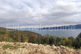 Građevinsko zemljište, panorama otoka Cresa i Lošinja, INVESTICIJA, Kršan, Terreno