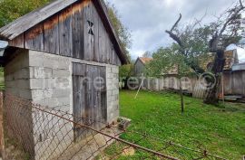 BRINJE - Lučane, starinska kuća, štala, drvarnica, zemljište, Brinje, House