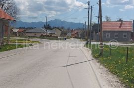 GOSPIĆ - Crikvenička, građevinsko zemljište, Gospić, Arazi