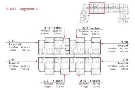 Umag, novogradnja, 1s+DB, Umag, شقة