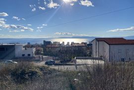 RIJEKA, TRSAT - GRAĐEVINSKO ZEMLJIŠTE S POGLEDOM NA MORE ZA OBITELJSKU KUĆU NA ODLIČNOJ LOKACIJI!!! PRILIKA!!!, Rijeka, Terrain