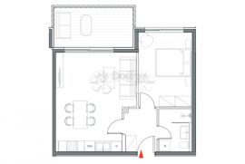 Umag, novogradnja, 1s+DB, Umag, Appartement