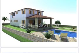 Istra, Barban - građevinsko zemljište s projektom i dozvolom, 784 m2, Barban, Zemljište