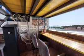 Medulin, Premantura, prekrasan penthouse s dvije terase i pogledom na more, Medulin, Appartment