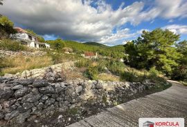 Atraktivno građevinsko zemljište na Prižbi s projektnom dokumentacijom i spektakularnim panoramskim , Blato, Tierra