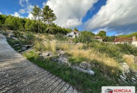 Attractive building plot in Prižba with project documentation and a spectacular panoramic view, Blato, Land