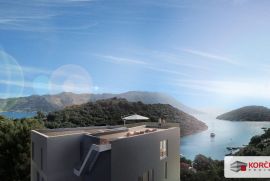 Stan u prekrasnoj, mirnoj i skrovitoj uvali, očaravajući panoramski pogled, neposredna blizina grada, Korčula, Apartamento