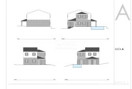 OTOK KRK, TRIBULJE - projekt samostojeća kuća s bazenom, Dobrinj, Maison