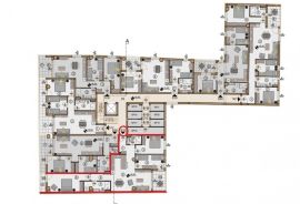 Stan PULA Stan u centru grada! S 28. Stan, IV. kat+galerija, 138,80m2, 3SS, dvije kupaonice, parkirno mjesto i ostava uključeno u cijenu., Pula, Appartamento