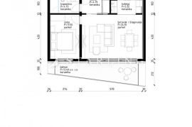 ZGRADA C, STAN C206, NOVOGRADNJA, PRODAJA, POREČ, 57,94 m2, 2S, Poreč, Stan