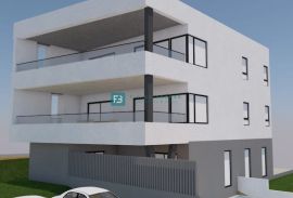 VODICE, novi projekt, 2. kat, 600 m do plaže, lift, 3 spavaće sobe, Vodice, Kвартира