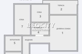 Novi Beograd, Blok 62, Dušana Vukasovića, 3.0, 60m2, Novi Beograd, Daire