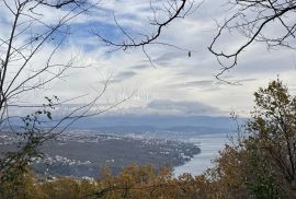 Matulji - građevinsko zemljište s panoramskim pogledom na Kvarnerski zaljev, Matulji, Terra