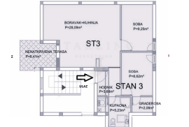 STAN, PRODAJA, ZAGREB, GRAČANI, 72 m2, 3-soban, Podsljeme, Flat