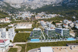 Luksuznih 86 m2, 3-soban, prizemlje, Makarska, Hills Residence, II/001, Makarska, Διαμέρισμα