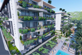 Luksuznih 82 m2, 3-soban, 1. kat, Makarska, Hills Residence, II/101, Makarska, Daire