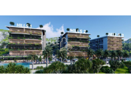 Luksuznih 82 m2, 3-soban, 1. kat, Makarska, Hills Residence, II/101, Makarska, Daire