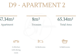 Moderni apartmani u luksuznom naselju, 100 m od mora, Umag, Appartment