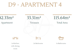 Moderni apartmani u luksuznom naselju, 100 m od mora, Umag, Appartment