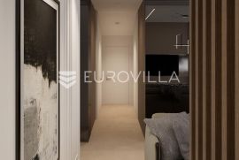 Istra, Rovinj, ekskluzivan penthouse s tri spavaće sobe s pogledom na more i garažom NKP 144m2, Rovinj, Appartment