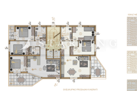 PRODAJA, STAN NOVOGRADNJA, PULA OKOLICA, 73 M2 2SS+DB, Pula, شقة