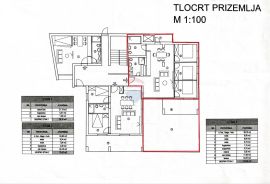 Crikvenica, 3S + DB, 148m2 u rohbau fazi, Crikvenica, Daire