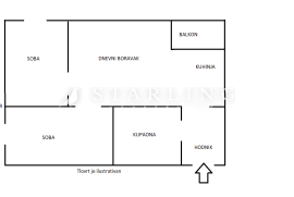 PRODAJA, STAN, COCALETTOVICA, ROVINJ, 59 M2, 2SS+DB, Rovinj, Apartamento