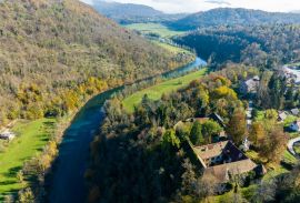 73000 m2 - Gorski kotar - uz Kupu - namjena za kamp, Vrbovsko, Zemljište